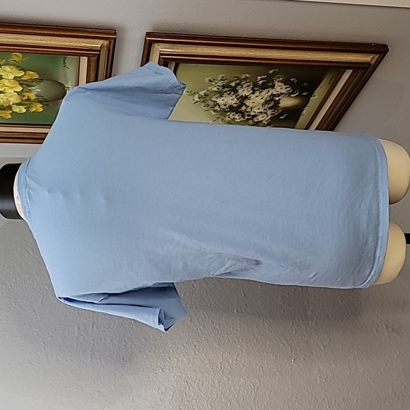 Tom Petty song lyrics tee shirt Fruit of the Loom vintage size M sky blue - Picture 6 of 12